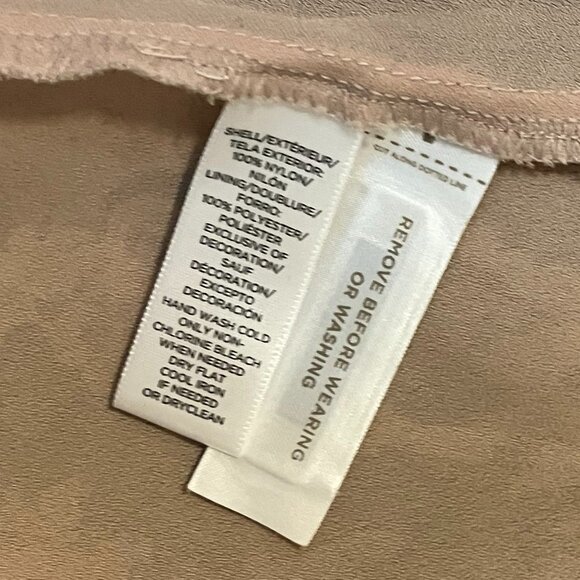 Sheer Nude & Black Lace Peplum Top – Vintage Romance with a Modern Edge - Picture 8 of 10